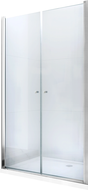 Mexen Texas uși de duș batante 80 cm, transparent, crom - 880-080-000-01-00