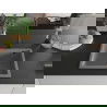 Mexen Pedro chiuvetă de granit cu 1 compartiment 560 x 460 mm, gri, sifon Neagră - 6508561000-71-B