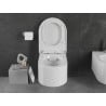Mexen Sofia miska wc z deską wolnoopadającą twarda, Albă - 30798000