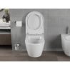 Mexen Rico perem nélküli wc csésze leeresztő automatikás, kemény ülőkével, Fehér - 30478000