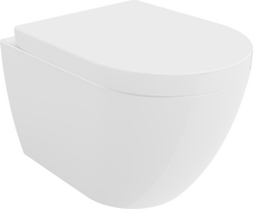 Mexen Lena vas wc Rimless cu capac cu închidere lentă, dur, alb lucios - 30298000