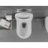 Mexen Lena perem nélküli wc csésze leeresztő automatikás, kemény ülőkével, Fehér - 30298000