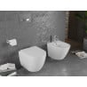 Mexen Lena vas de toaletă Rimless cu capac gros cu închidere lentă , Albă - 30298000