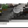 Chiuvetă de granit Mexen Andres 1,5 camere cu scurgere și baterie de bucătărie Savita, negru/auriu - 6515-75-672601-70-B