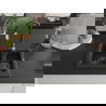 Mexen Carlos chiuvetă de granit 1,5 cuve cu baterie de bucătărie Savita, negru/argintiu metalic - 6518-73-672601-70-B