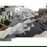 Mexen Carlos chiuvetă de granit cu 1,5 compartiment și baterie de bucătărie Savita, Neagră picățele - 6518-76-672601-70-B