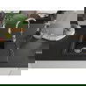 Chiuvetă de granit Mexen Enzo cu o singură cuvă și picurător, cu baterie de bucătărie Savita, negru/auriu metalic - 6506-75-672?