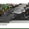 Mexen Enzo chiuvetă de granit cu 1 cuvă și scurgător și baterie de bucătărie Savita, negru punctat - 6506-76-672601-00