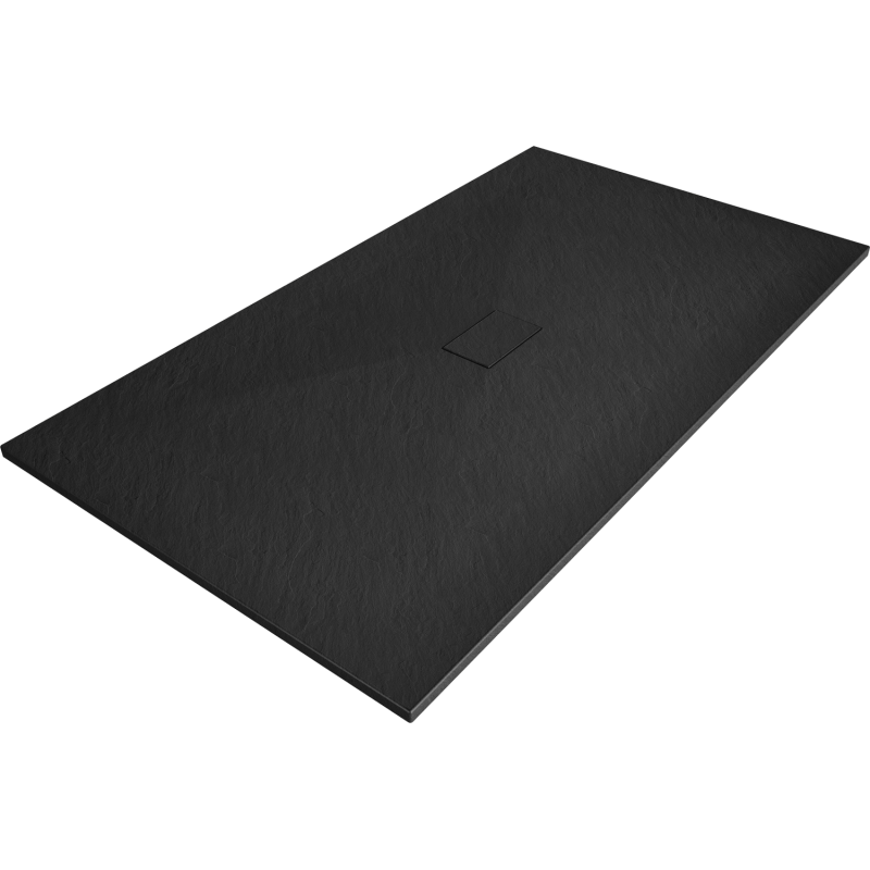 Mexen Hugo recepție dreptunghiulară SMC 150 x 100 cm, negru - 42701015