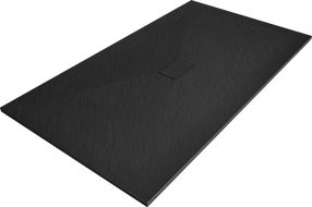 Mexen Hugo téglalap alakú zuhanytálca SMC 150 x 100 cm, Fekete - 42701015