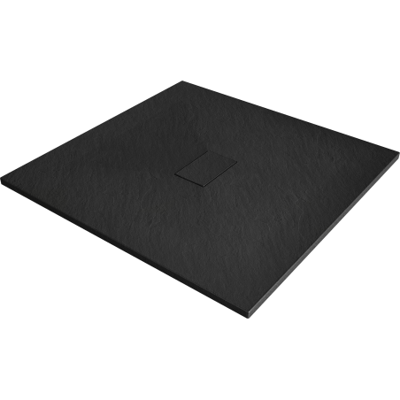 Mexen Hugo cadă pentru duș pătrată SMC 100 x 100 cm, Neagră - 42701010
