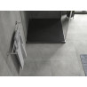 Mexen Hugo cădiță de duș pătrată SMC 100 x 100 cm, negru - 42701010
