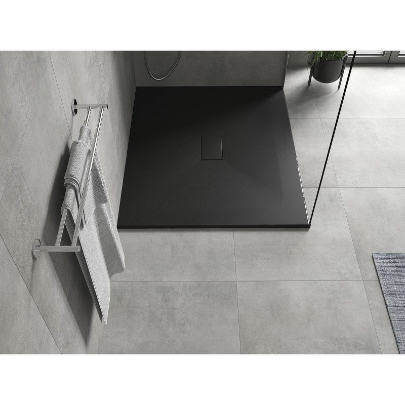 Mexen Hugo brodzik dreptunghiular SMC 120 x 100 cm, negru - 42701012