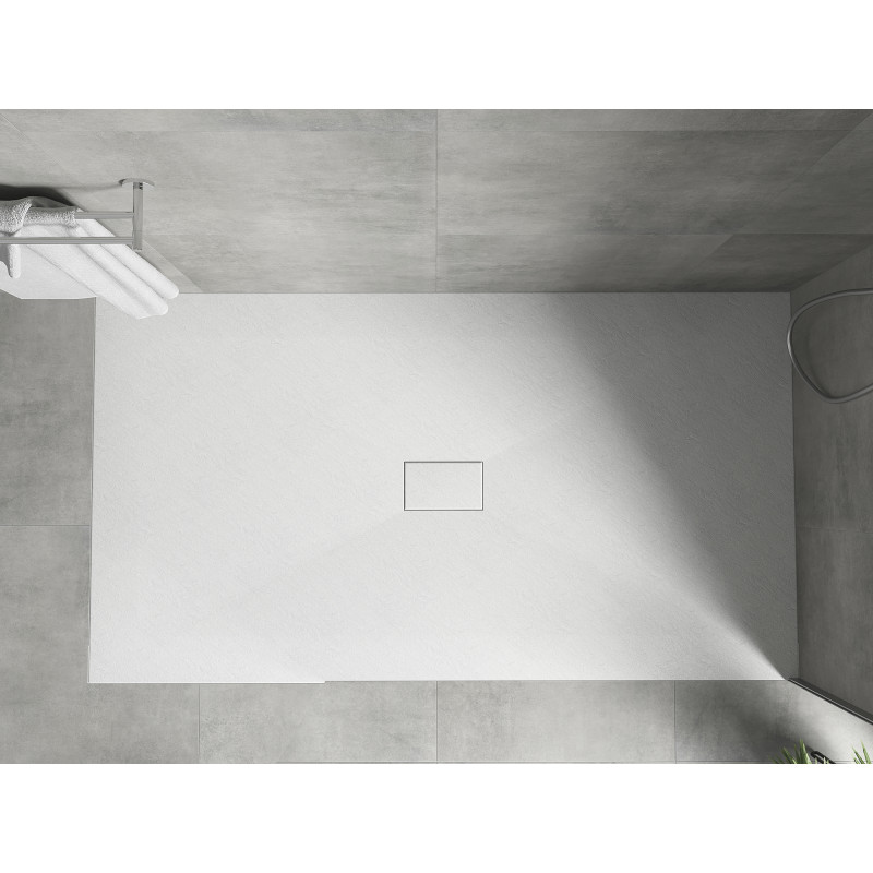 Mexen Hugo téglalap alakú zuhanytálca SMC 170 x 100 cm, fehér - 42101017