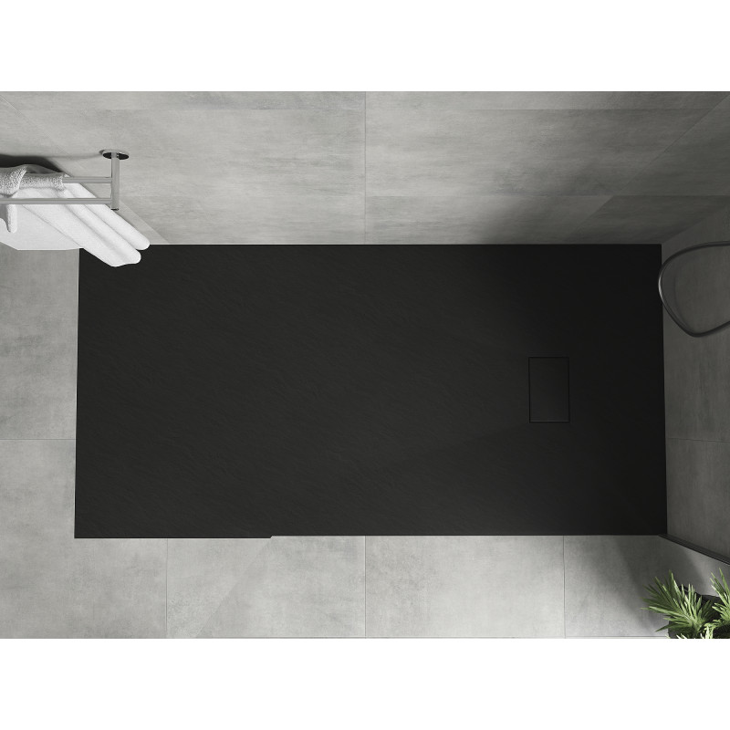 Mexen Hugo cabină de duș dreptunghiulară SMC 170 x 90 cm, negru - 42709017