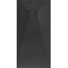 Mexen Hugo cadă pentru duș dreptunghiulară SMC 180 x 80 cm, Neagră - 42708018
