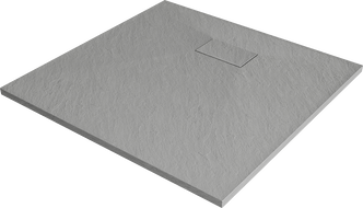 Mexen Hugo cadă pentru duș pătrată SMC 90 x 90 cm, gri - 42619090