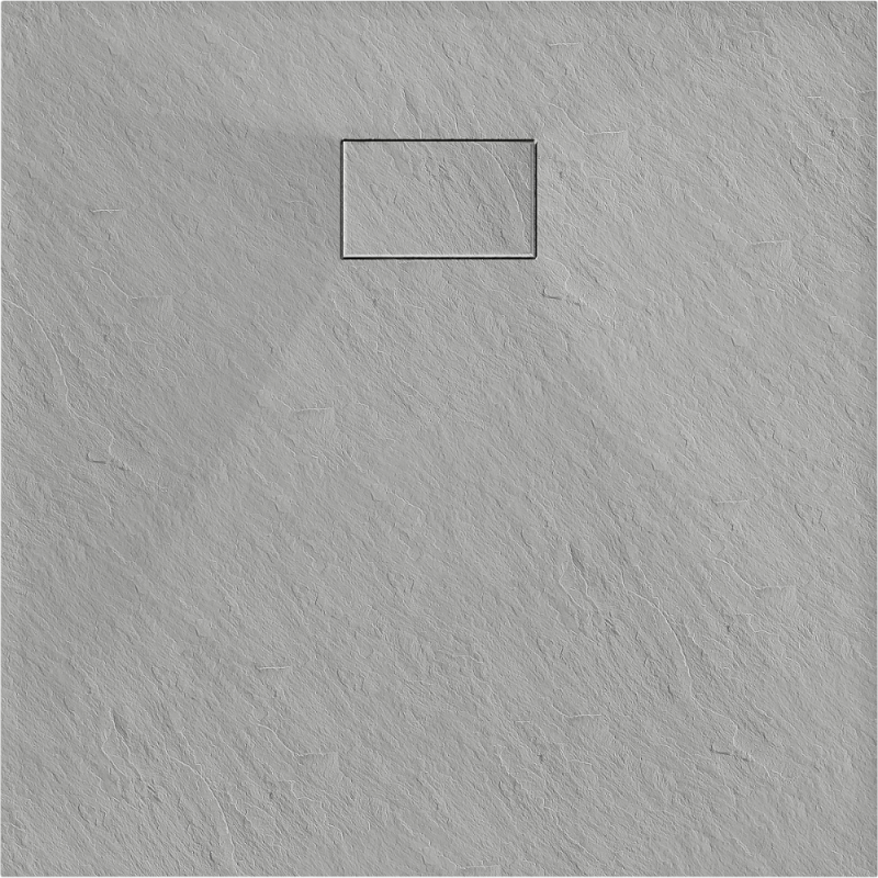 Mexen Hugo SMC négyzetes zuhanytálca 90 x 90 cm, szürke - 42619090