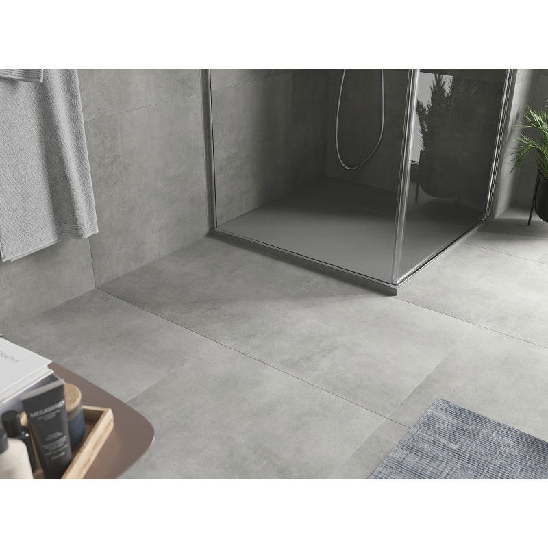 Mexen Hugo brodzik pătrat SMC 80 x 80 cm, gri - 42618080