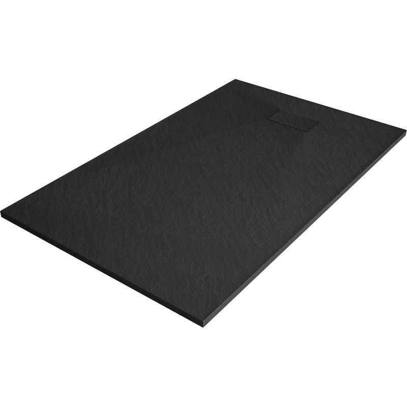 Mexen Hugo téglalap alakú SMC zuhanytálca 140 x 90 cm, fekete - 42709014