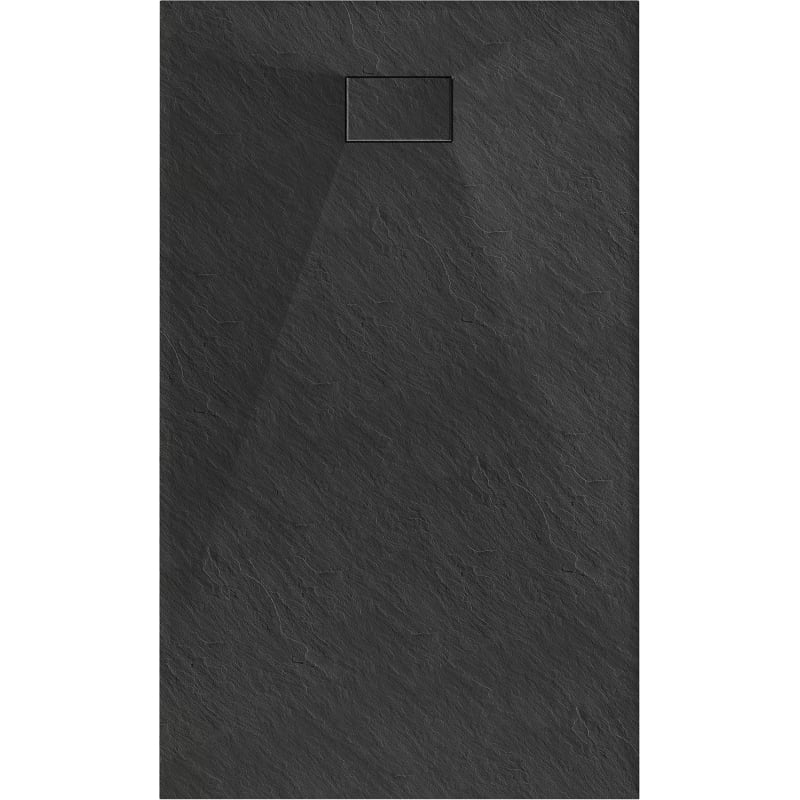 Mexen Hugo téglalap alakú SMC 150 x 80 cm zuhanytálca, fekete - 42708015