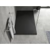 Mexen Hugo téglalap alakú SMC 150 x 80 cm zuhanytálca, fekete - 42708015
