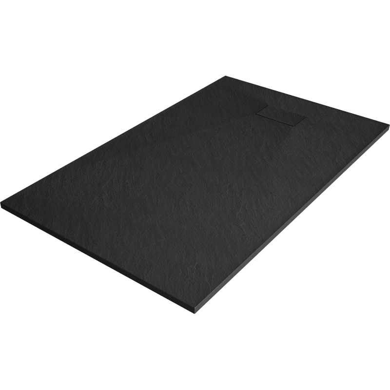 Mexen Hugo cadă pentru duș dreptunghiulară SMC 150 x 70 cm, Neagră - 42707015