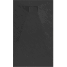 Mexen Hugo brodzik dreptunghiular SMC 140 x 70 cm, negru - 42707014
