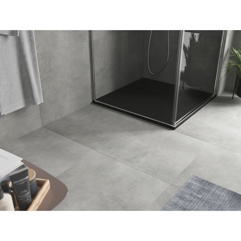 Mexen Hugo SMC szögletes zuhanytálca 70 x 70 cm, fekete - 42707070