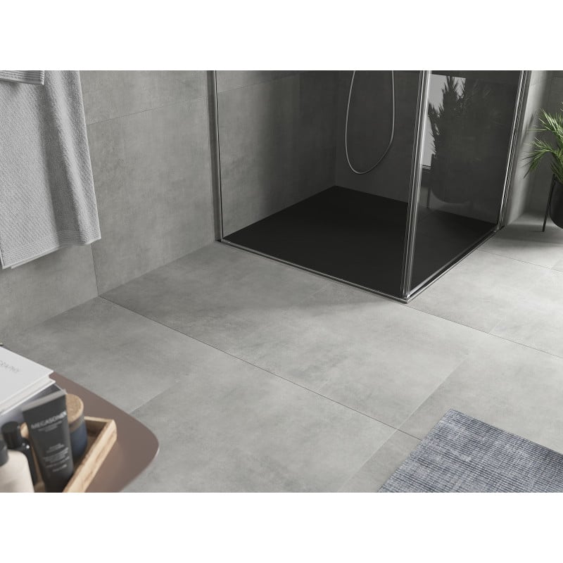 Mexen Hugo SMC szögletes zuhanytálca 70 x 70 cm, fekete - 42707070