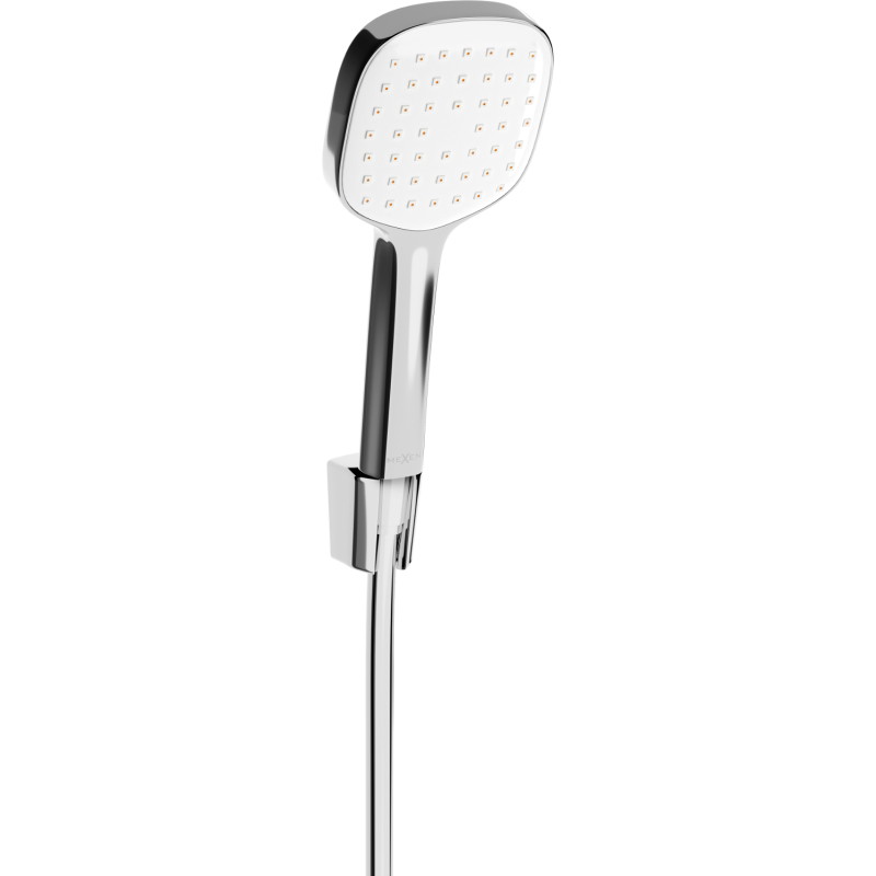 Mexen R-33 pontszerű zuhanykészlet, króm/fehér - 785335052-02