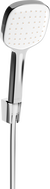 Mexen R-33 set de duș punctat, crom/alb - 785335052-02