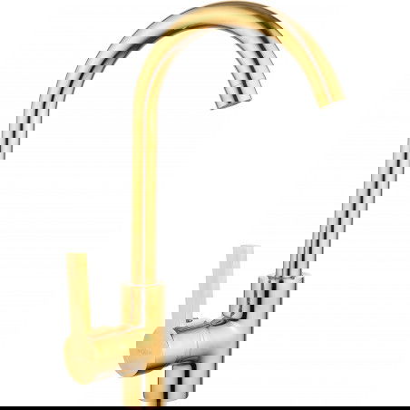 Mexen Ana baterie de bucătărie, aurie - 671000-50