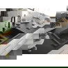Mexen Tomas chiuvetă de bucătărie granit, 2 compartimente cu baterie de bucătărie Savita, negru presărat - 6516-76-672601-70-B