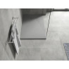 Mexen Hugo téglalap alakú SMC 120 x 80 cm-es zuhanytálca, szürke - 42618012
