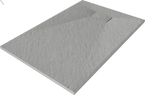 Mexen Hugo cadă pentru duș dreptunghiulară SMC 100 x 80 cm, gri - 42618010