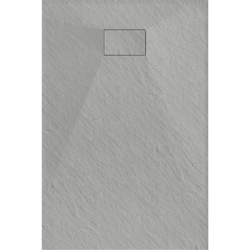 Mexen Hugo négyszögletes SMC zuhanytálca 100 x 80 cm, szürke - 42618010