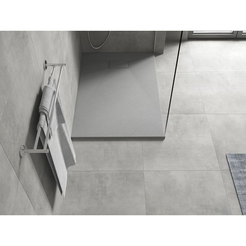 Mexen Hugo brodzik dreptunghiular SMC 100 x 80 cm, gri - 42618010