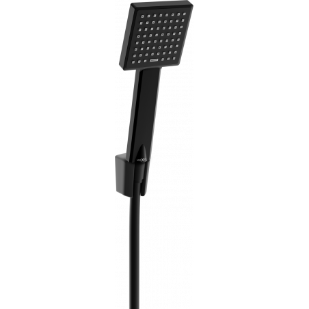 Mexen R-45 pontszerű zuhanykészlet, fekete - 785455052-70