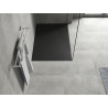 Mexen Hugo brod rectangular SMC 120 x 90 cm, negru - 42709012