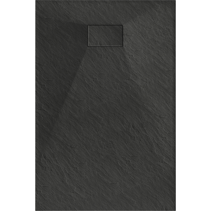 Mexen Hugo recea dreptunghiulară SMC 110 x 90 cm, negru - 42709011