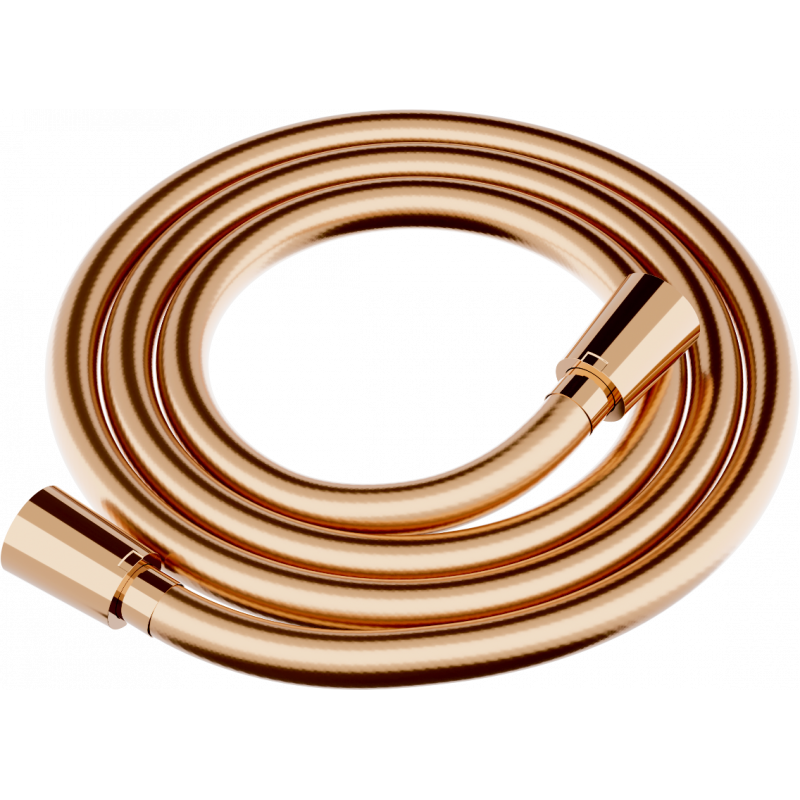 Mexen furtun de duș 150 cm, aur roz - 79450-60