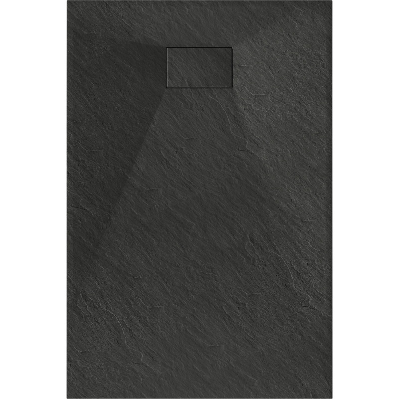 Mexen Hugo tăviță de duș dreptunghiulară SMC 120 x 70 cm, neagră - 42707012