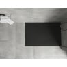 Mexen Hugo téglalap alakú zuhanytálca SMC 90 x 70 cm, Fekete - 42707090