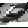 Mexen Ares fürdőszobai radiátor 500 x 400 mm, 179 W, Fekete - W102-0500-400-00-70