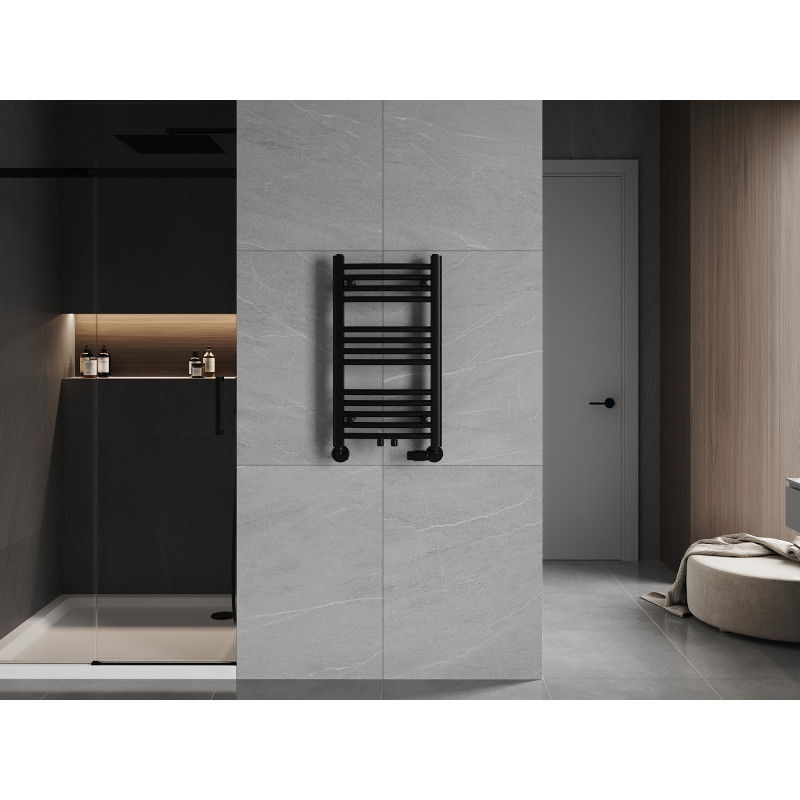 Mexen Ares fürdőszobai radiátor 700 x 400 mm, 240 W, fekete - W102-0700-400-00-70