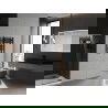 Mexen Ares Calorifer de baie 700 x 400 mm, 240 W, Neagră - W102-0700-400-00-70