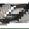 Mexen Ares fürdőszobai radiátor 900 x 400 mm, 312 W, Fehér - W102-0900-400-00-20