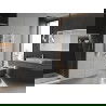 Mexen Ares fürdőszobai radiátor 900 x 400 mm, 312 W, Fehér - W102-0900-400-00-20