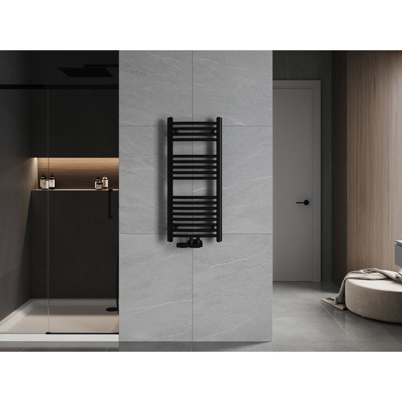 Mexen Ares radiator pentru baie 900 x 400 mm, 312 W, negru - W102-0900-400-00-70